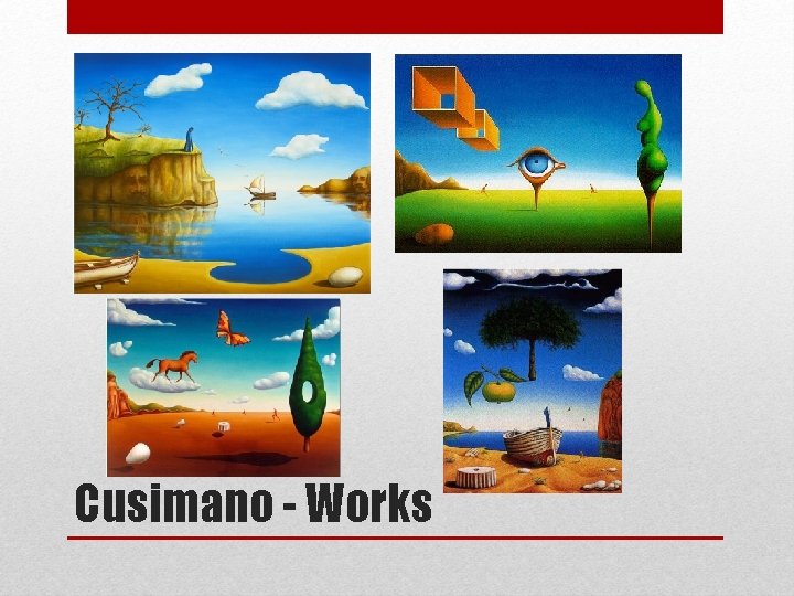 Cusimano - Works 