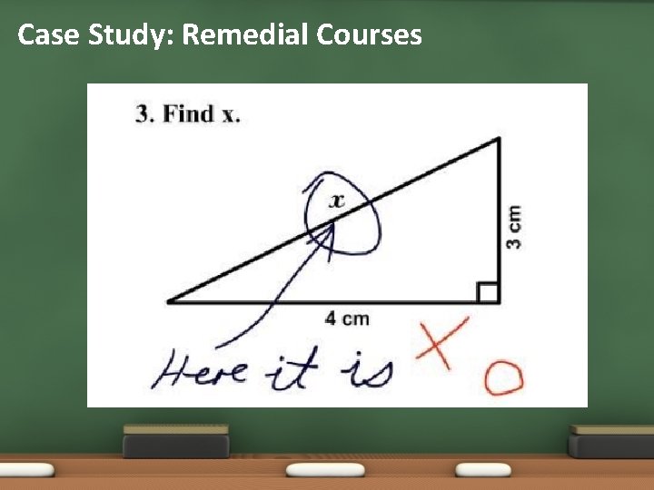 Case Study: Remedial Courses Case Study: Remedial Courses