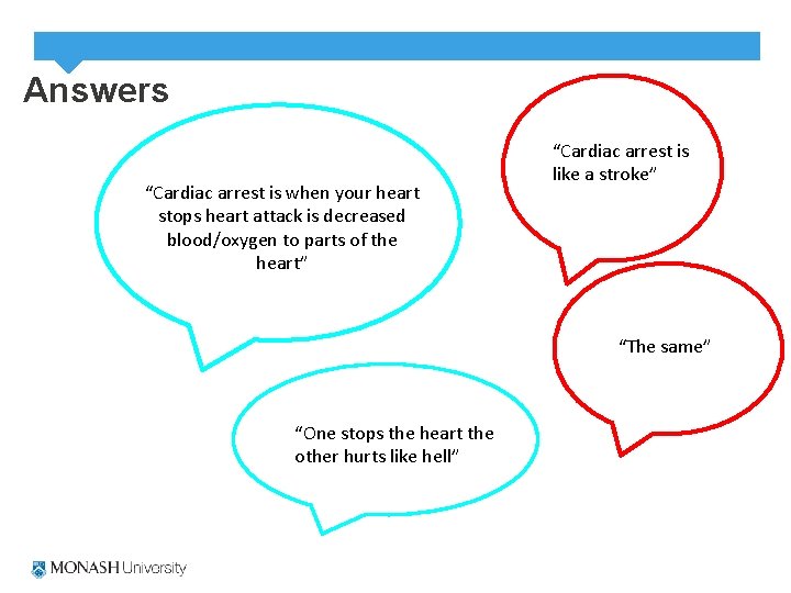 Answers “With a cardiac arrest the heart stops pumping and the individual “Cardiac arrest