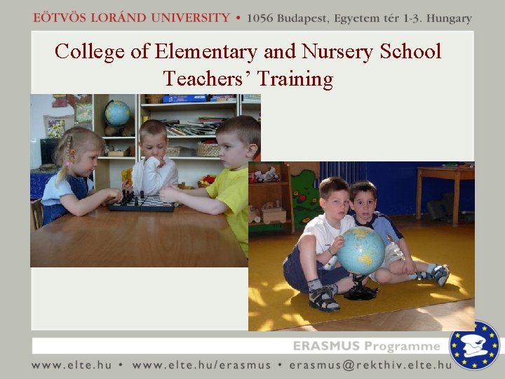 College of Elementary and Nursery School Teachers’ Training 