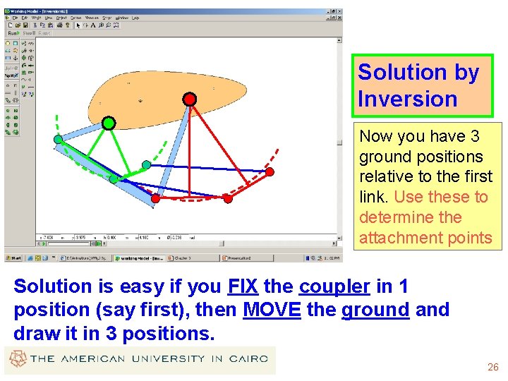 Coupler Solution by Inversion Now you have 3 ground positions relative to the first