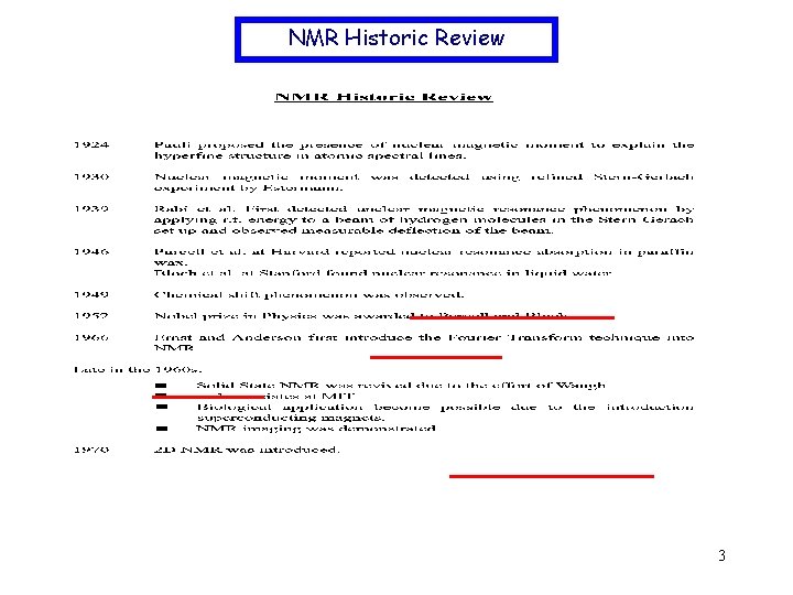 NMR Historic Review 3 