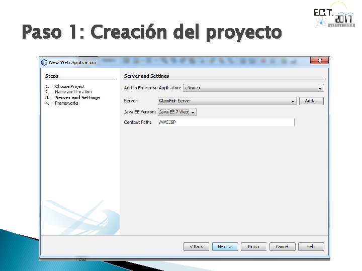 Paso 1: Creación del proyecto 