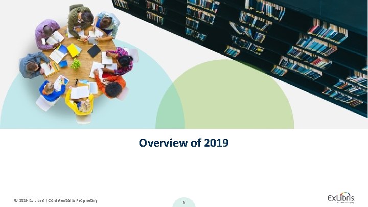 Overview of 2019 © 2019 Ex Libris | Confidential & Proprietary 6 