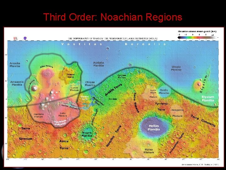 Third Order: Noachian Regions 