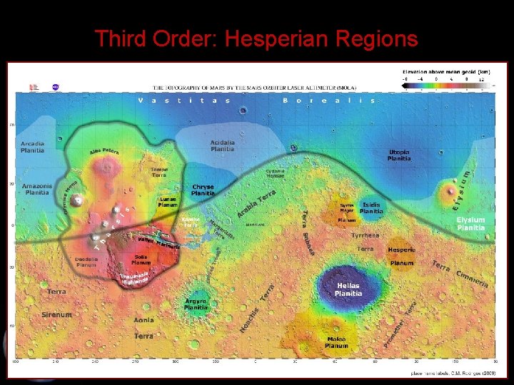 Third Order: Hesperian Regions 