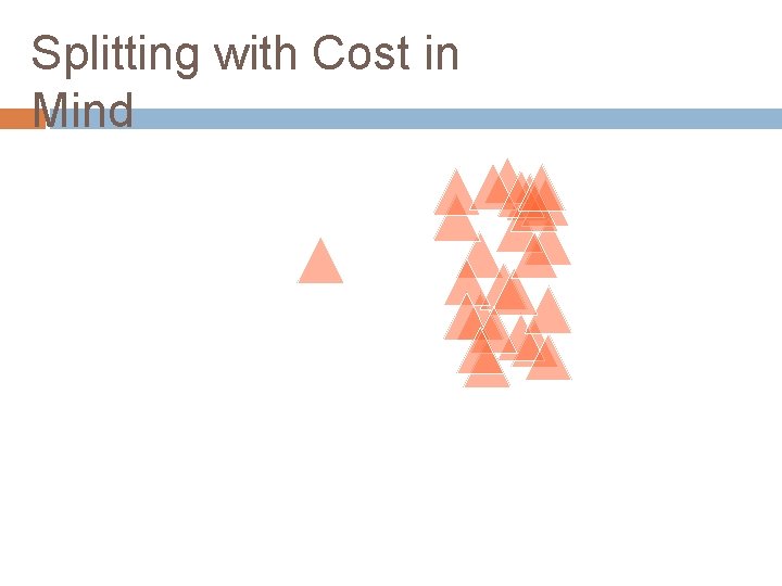 Splitting with Cost in Mind 