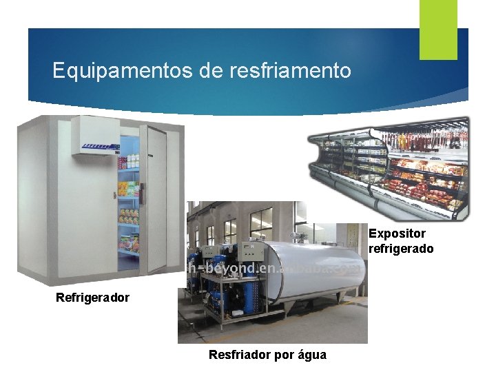 Equipamentos de resfriamento Expositor refrigerado Refrigerador Resfriador por água 
