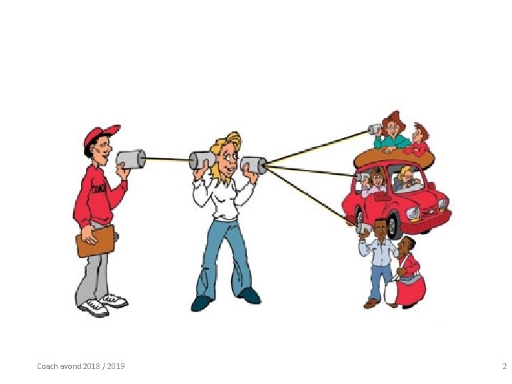 Coach avond 2018 / 2019 2 Coach avond 2018 / 2019 2