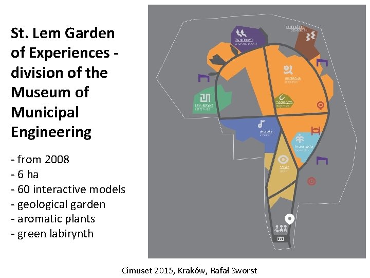 St. Lem Garden of Experiences division of the Museum of Municipal Engineering - from