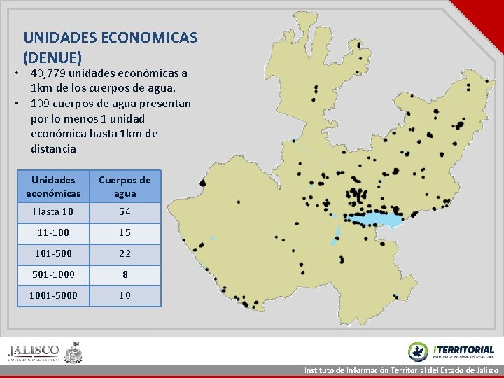 UNIDADES ECONOMICAS (DENUE) • 40, 779 unidades económicas a 1 km de los cuerpos UNIDADES ECONOMICAS (DENUE) • 40, 779 unidades económicas a 1 km de los cuerpos