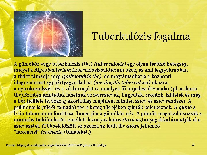 mi a tuberkulózis gyanúja