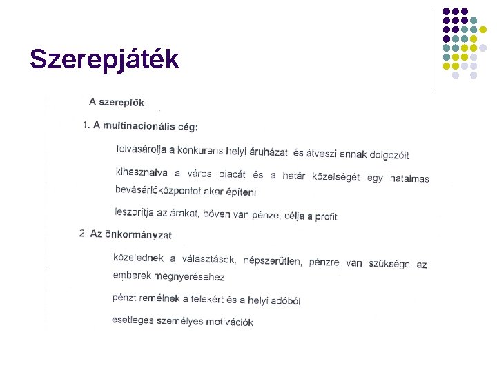 Szerepjáték 