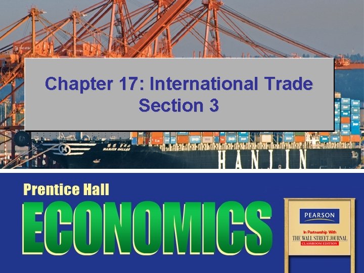 CHAPTER 17 INTERNATIONAL TRADE visual data 4
