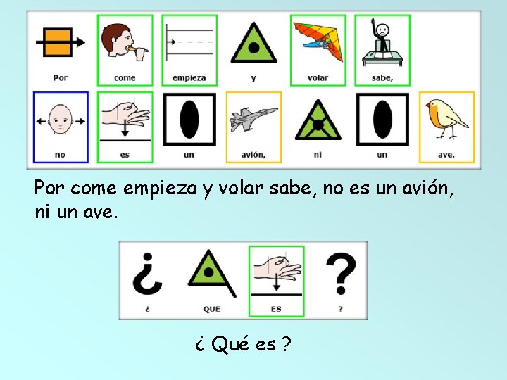 Por come empieza y volar sabe, no es un avión, ni un ave. ¿