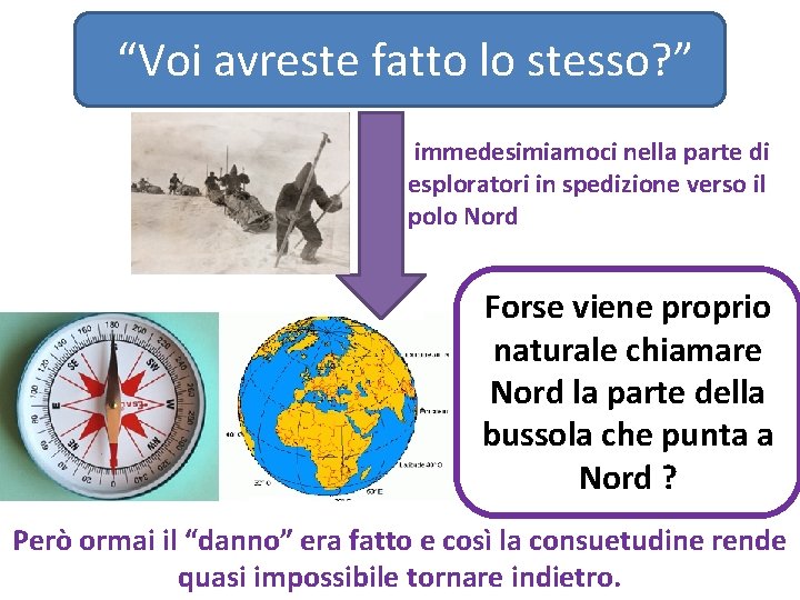 “Voi avreste fatto lo stesso? ” immedesimiamoci nella parte di esploratori in spedizione verso