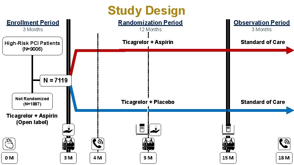 Study Design Enrollment Period Randomization Period Observation Period 3 Months 12 Months 3 Months