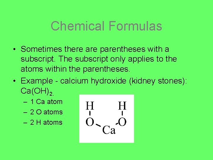 Ch 6 The Structure of Matter The Importance