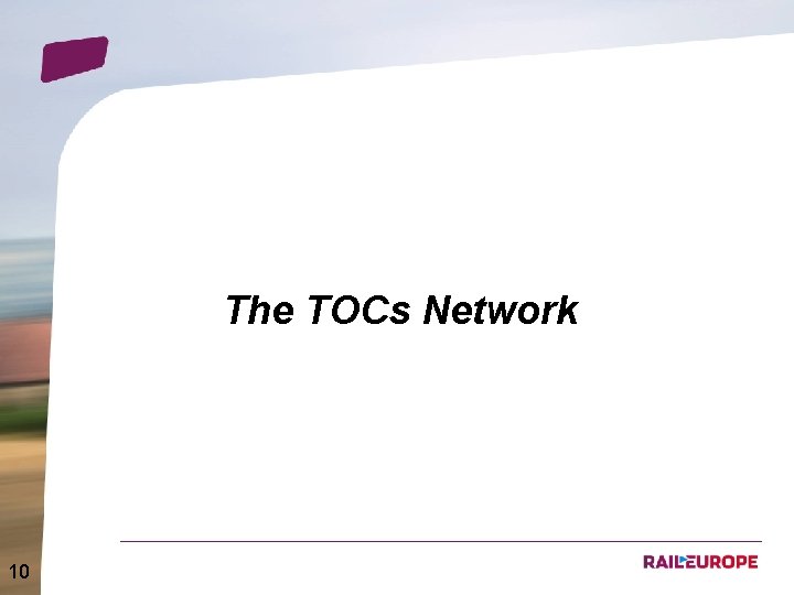 The TOCs Network 10 