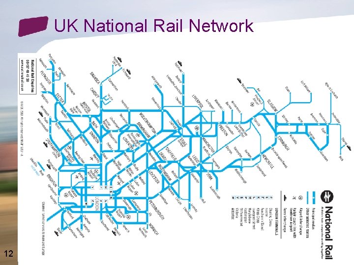 UK National Rail Network 12 