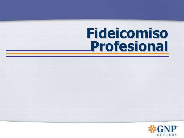Fideicomiso Profesional Fideicomiso Profesional