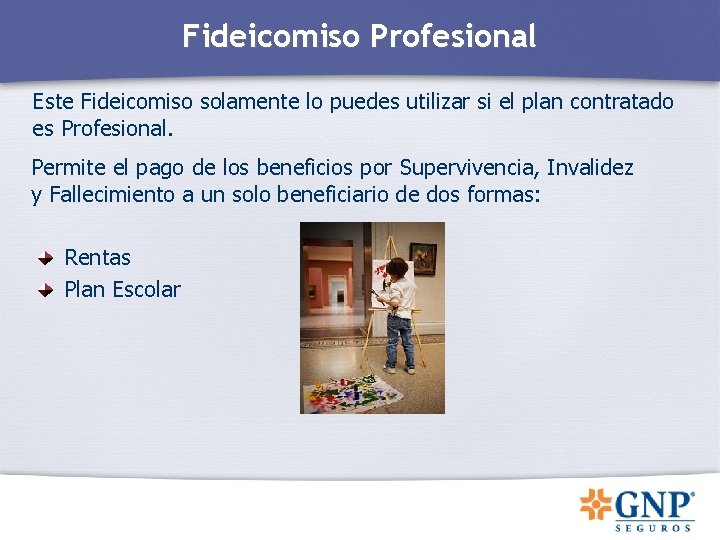 Fideicomiso Profesional Este Fideicomiso solamente lo puedes utilizar si el plan contratado es Profesional. Fideicomiso Profesional Este Fideicomiso solamente lo puedes utilizar si el plan contratado es Profesional.