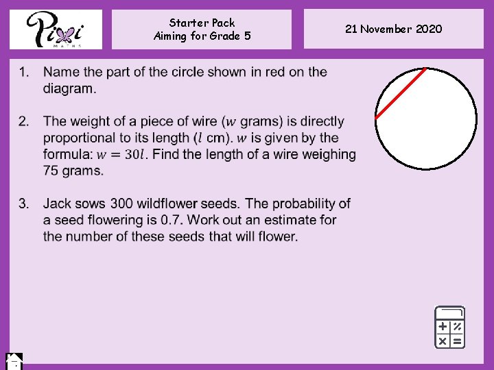 Starter Pack Aiming for Grade 5 21 November 2020 Starter Pack Aiming for Grade 5 21 November 2020