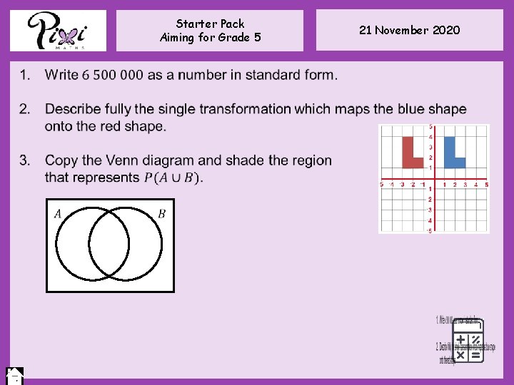 Starter Pack Aiming for Grade 5 21 November 2020 Starter Pack Aiming for Grade 5 21 November 2020