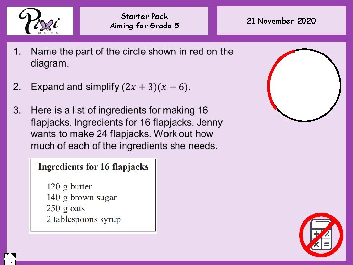 Starter Pack Aiming for Grade 5 21 November 2020 Starter Pack Aiming for Grade 5 21 November 2020