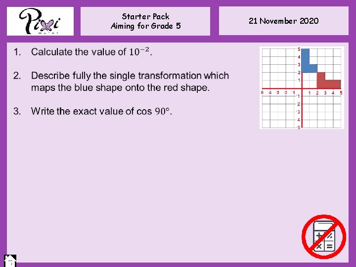 Starter Pack Aiming for Grade 5 21 November 2020 Starter Pack Aiming for Grade 5 21 November 2020