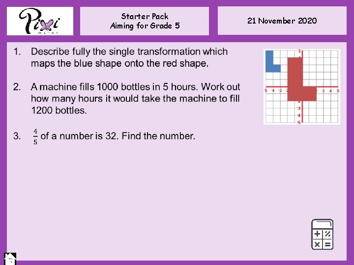 Starter Pack Aiming for Grade 5 21 November 2020 Starter Pack Aiming for Grade 5 21 November 2020
