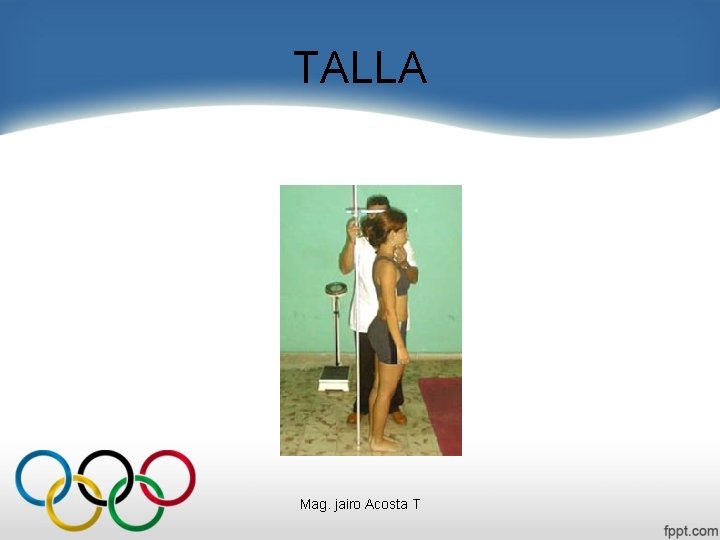 TALLA Mag. jairo Acosta T 