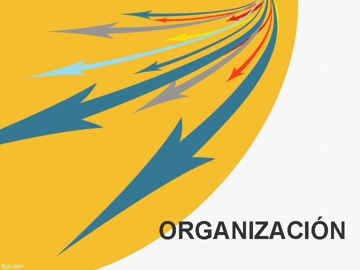 ORGANIZACIÓN 