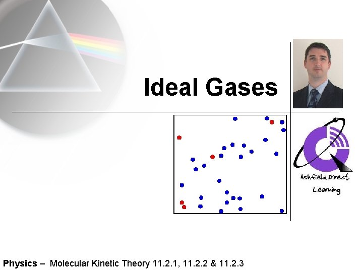 Ideal Gases Physics – Molecular Kinetic Theory 11. 2. 1, 11. 2. 2 &