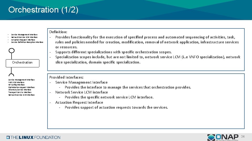 Onap Reference Architecture For R 2 And Beyond