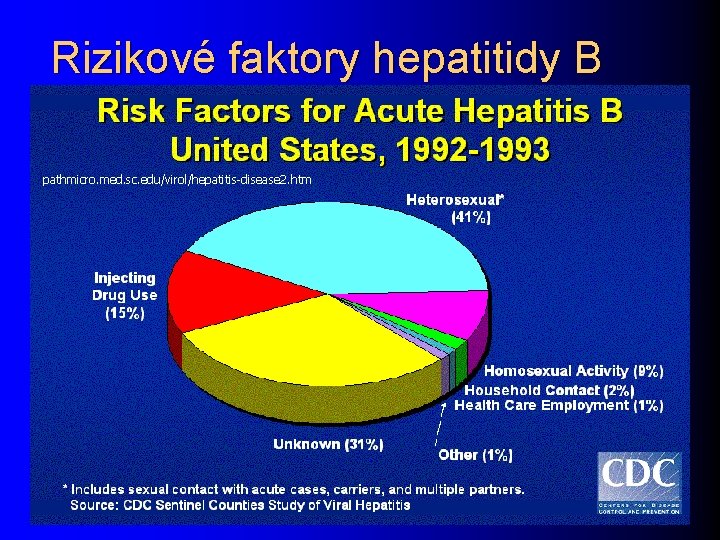 Rizikové faktory hepatitidy B pathmicro. med. sc. edu/virol/hepatitis-disease 2. htm 