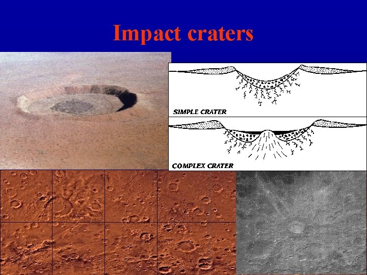 Impact craters 3 B 