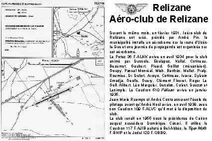 Relizane Aéro-club de Relizane Durant le même mois, en février 1931, l’aéro-club de Relizane Relizane Aéro-club de Relizane Durant le même mois, en février 1931, l’aéro-club de Relizane
