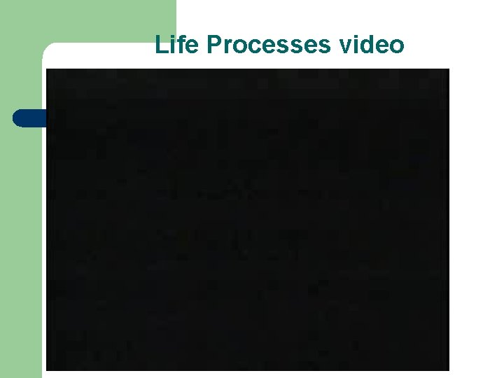 Life Processes video Life Processes video