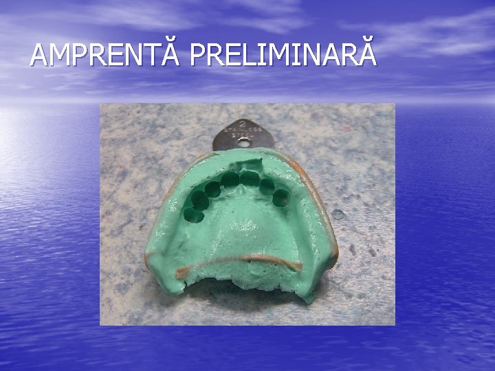 AMPRENTĂ PRELIMINARĂ 