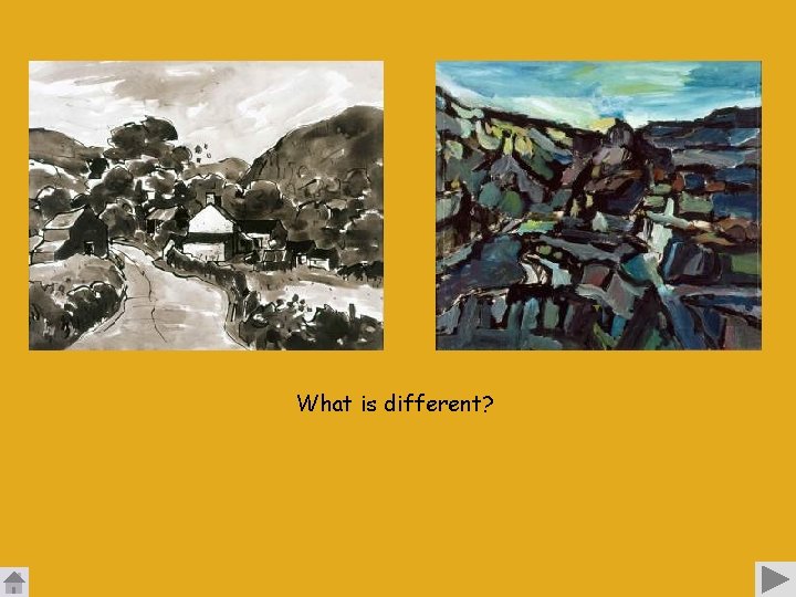 What is different? 