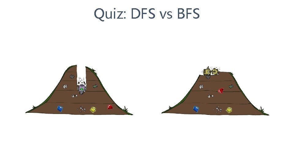 Quiz: DFS vs BFS 