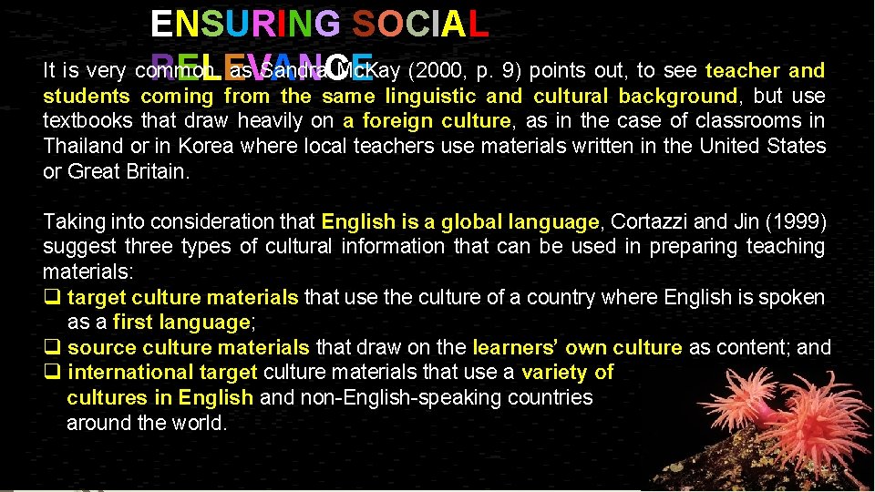 E NS URI NG S O CI AL It is very common, RELEas. VSandra