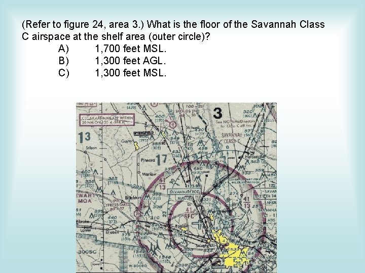 (Refer to figure 24, area 3. ) What is the floor of the Savannah (Refer to figure 24, area 3. ) What is the floor of the Savannah