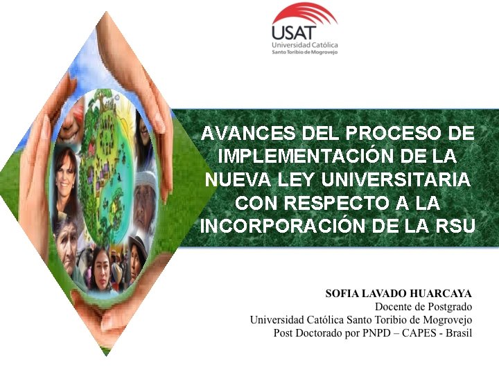 AVANCES DEL PROCESO DE IMPLEMENTACIÓN DE LA NUEVA LEY UNIVERSITARIA CON RESPECTO A LA