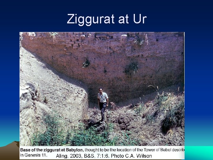 Ziggurat at Ur Ziggurat at Ur