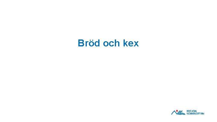 Bröd och kex 