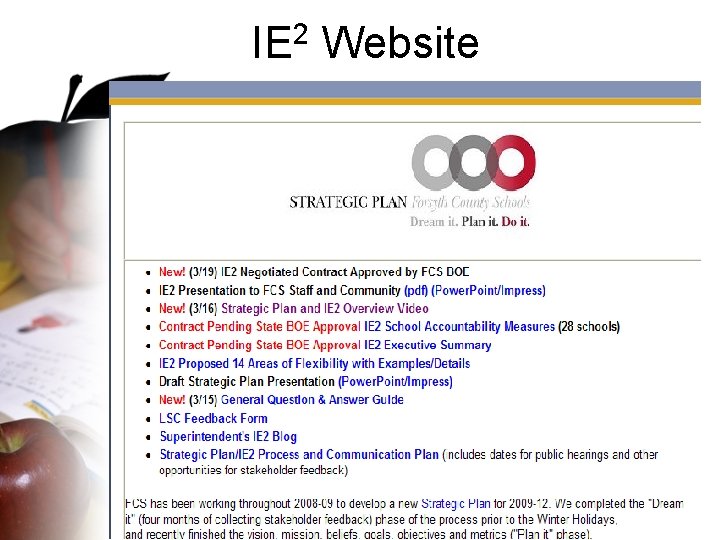 2 IE Website 