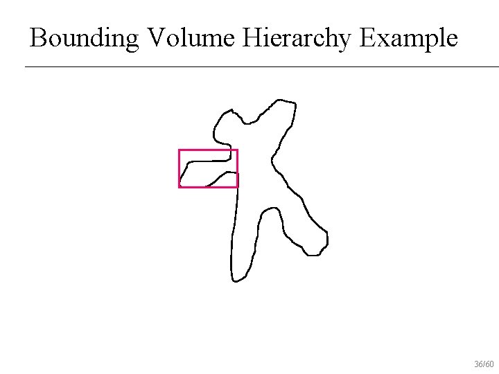 Bounding Volume Hierarchy Example 36/60 