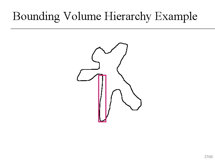 Bounding Volume Hierarchy Example 37/60 